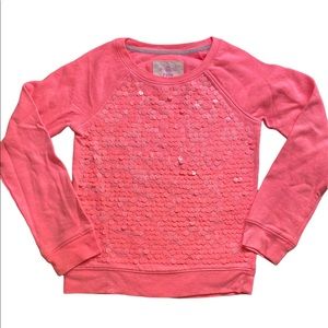 🌺 Cozy crew neck girls sweatshirt